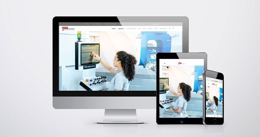 Esautomotion introduces the new website.