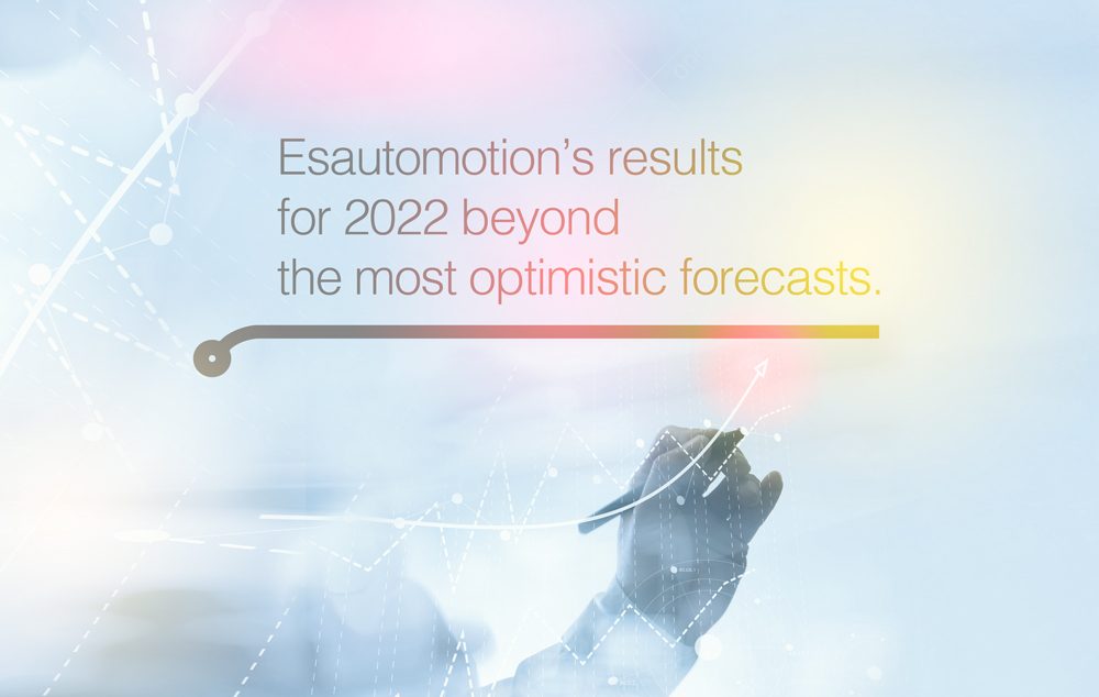 Esautomotion’s results for 2022 beyond the most optimistic forecasts.