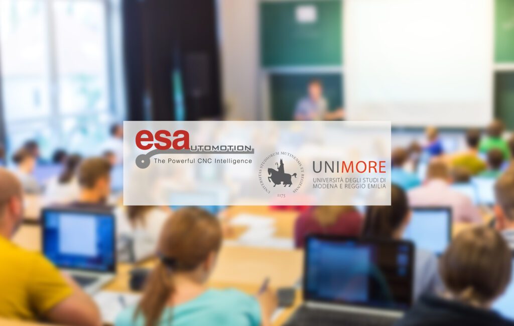 Esautomotion and the University of Modena together for the development of automation systems of the future.